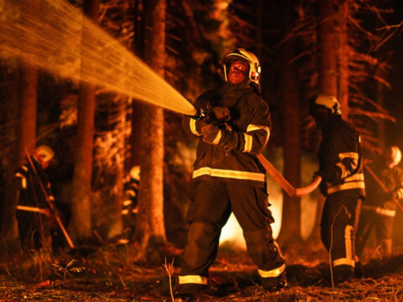 Wildfires Battle Wildfires Battle